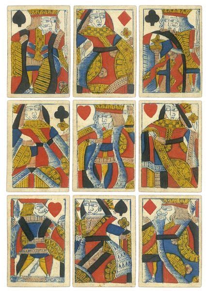 18th century gambling card game|Loo .